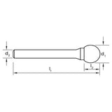 Sutton Double Cut Carbide Burs-1/2" x 1/2" (Each)