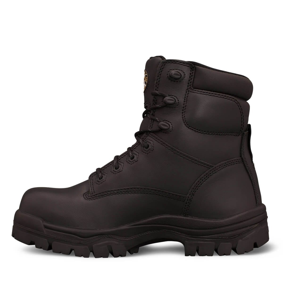 Oliver 45-645 Lace Up Safety Boots - Black (Size: 12)