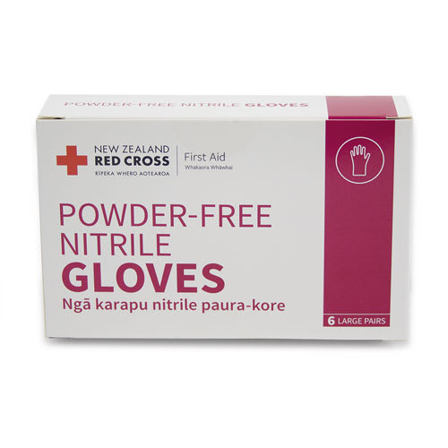 Red Cross Glove Refill Box of 6