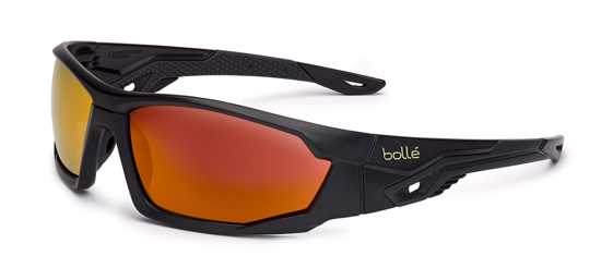 Bolle Mercuro Safety Glasses Red Flash Polarised (Pair)