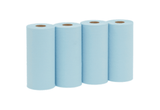 Wypall X50 blue roll wipers, 4-ply, 24.5cm x 70m, ideal for absorbing spills and cleaning surfaces in food environments.