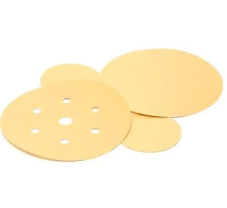 3M Hookit Gold Abrasive Disc 236U P400, durable aluminum oxide discs for efficient sanding and finishing in bodyshops.