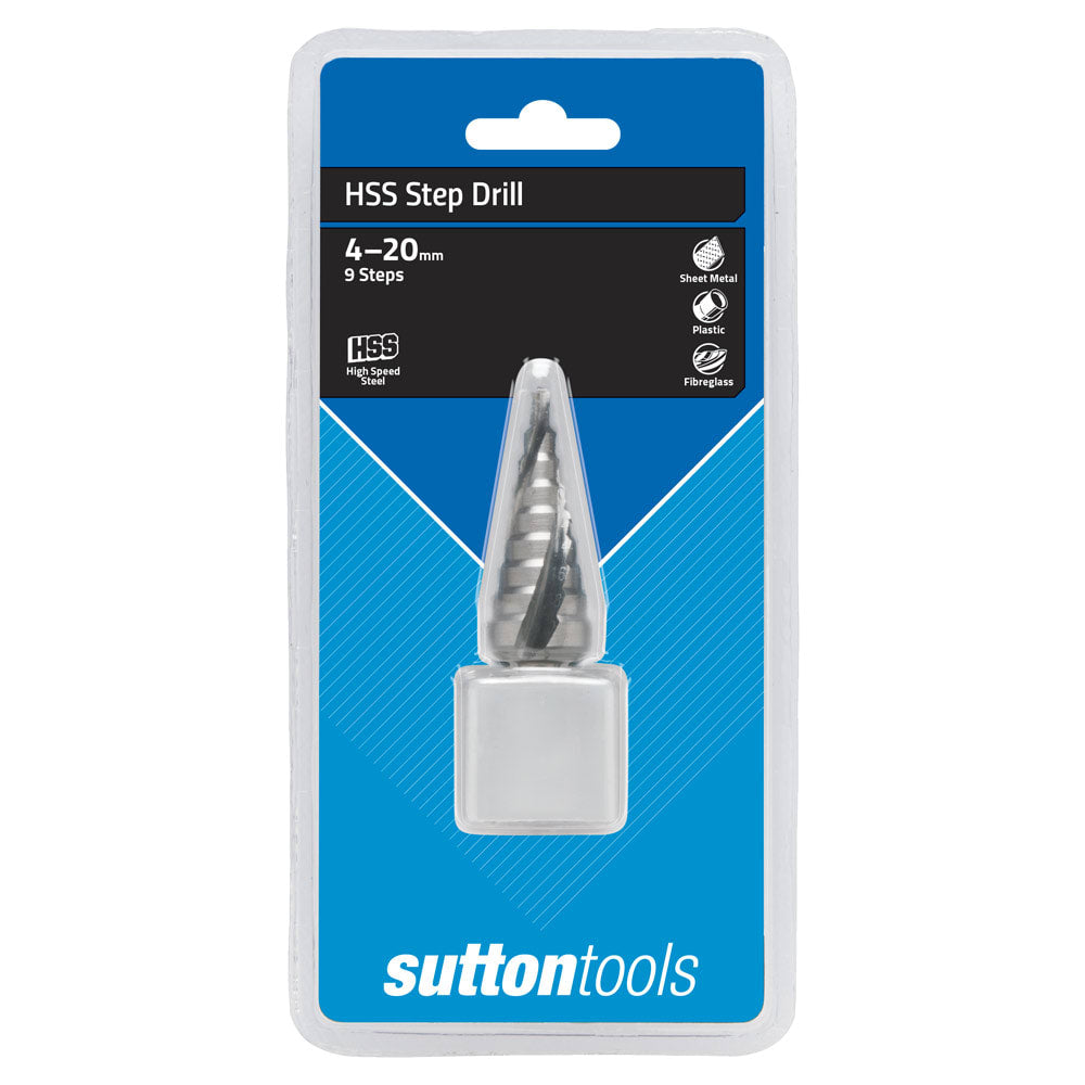 Sutton HSS Step Drill 4 - 20mm