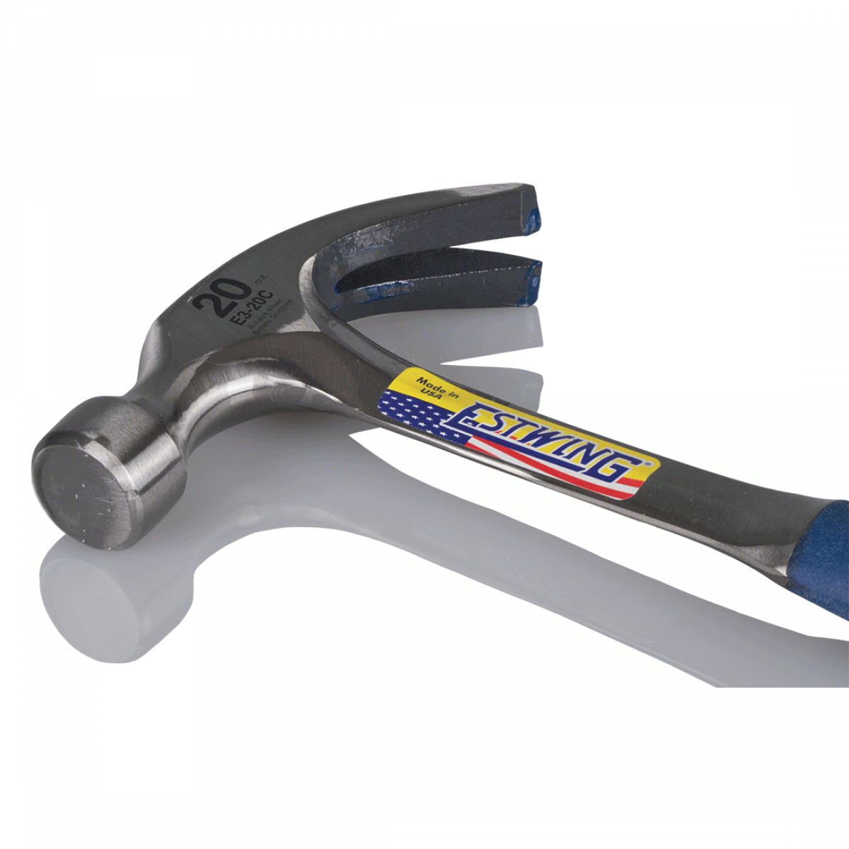 Estwing Curved Claw Hammer with Vinyl Grip 20oz