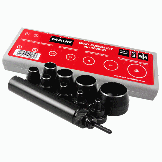 Maun Metric Wad Punch Set (Set)