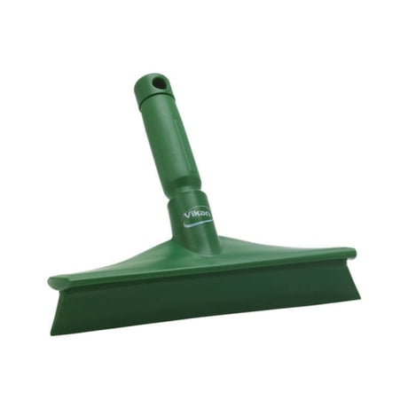 Vikan Ultra Hygienic Hand Squeegee in green, 245 mm, designed for efficient cleaning in food environments, prevents cross-contamination.