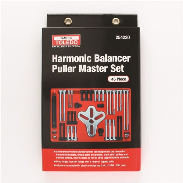 Toledo Harmonic Balancer Puller Set 46 Piece