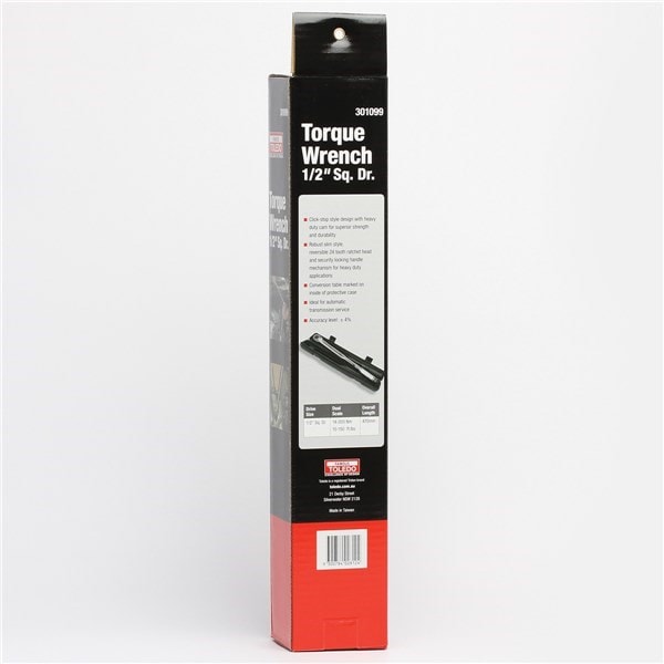 Toledo Torque Wrench 1/2" Drive