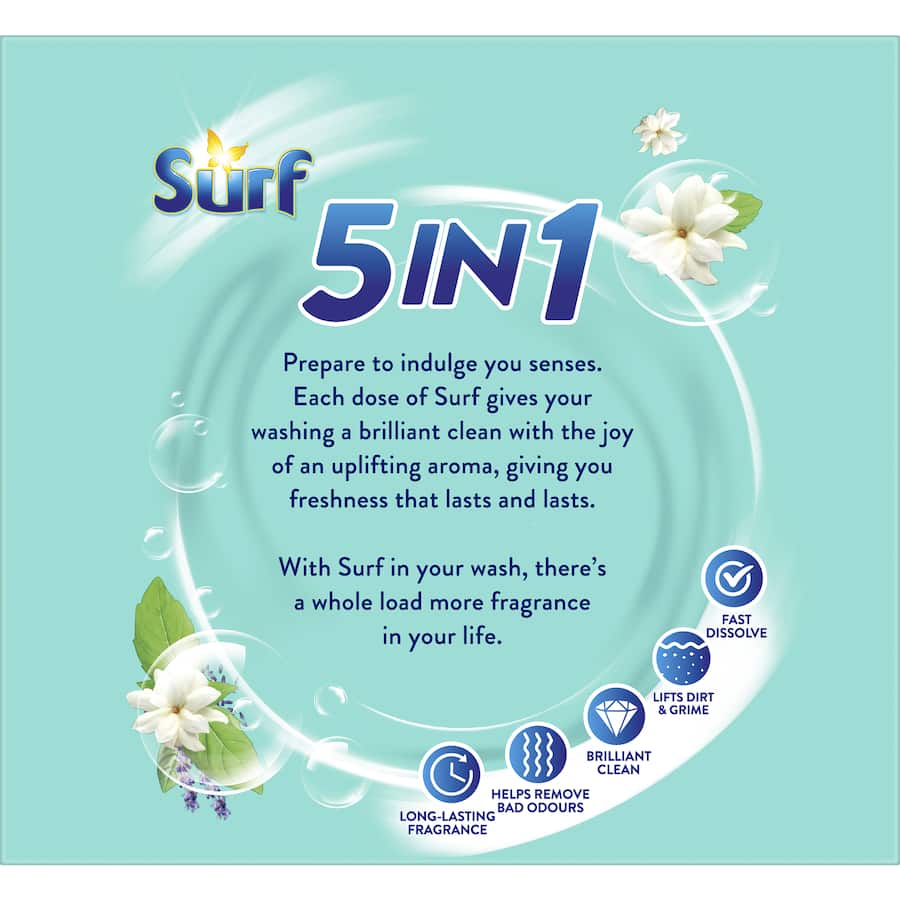 Surf Laundry Powder 5 In 1 Herbal Extracts - 3kg