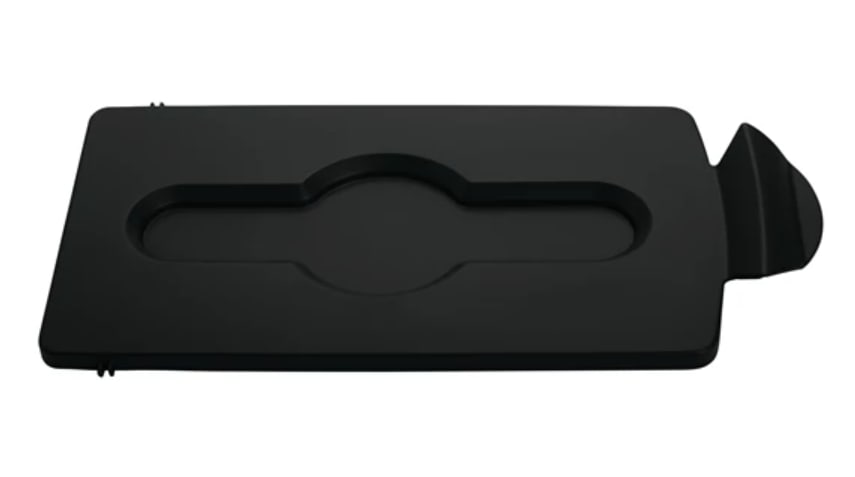 Slim Jim Recycling Station Black Closed Lid Insert
