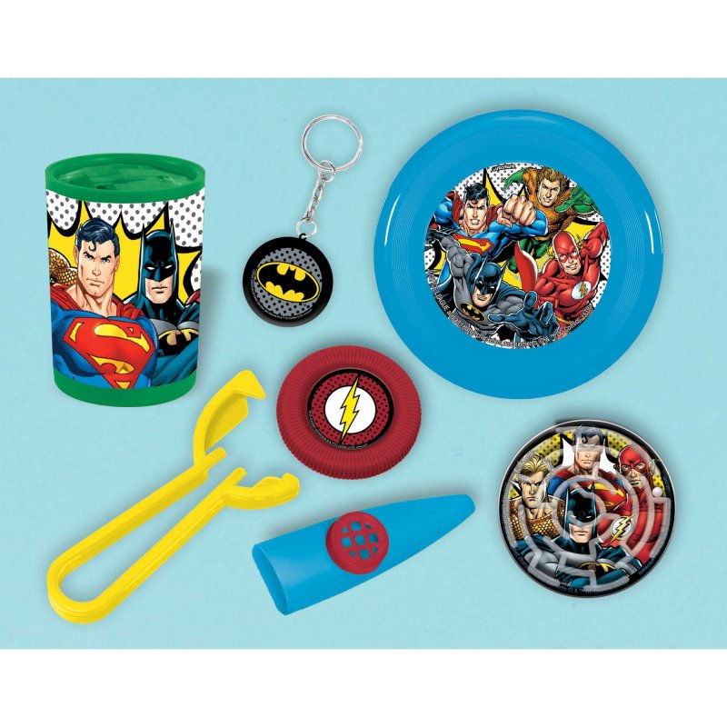 Party Favors - JUSTICE LEAGUE HEROES UNITE MEGA MVP  - Pack of 48