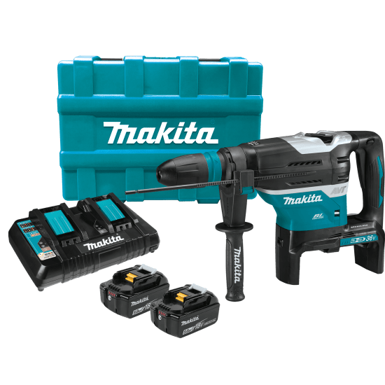 Makita 18Vx2 (36V) LXT AWS SDS Max Rotary Hammer-40mm-Cordless Kit