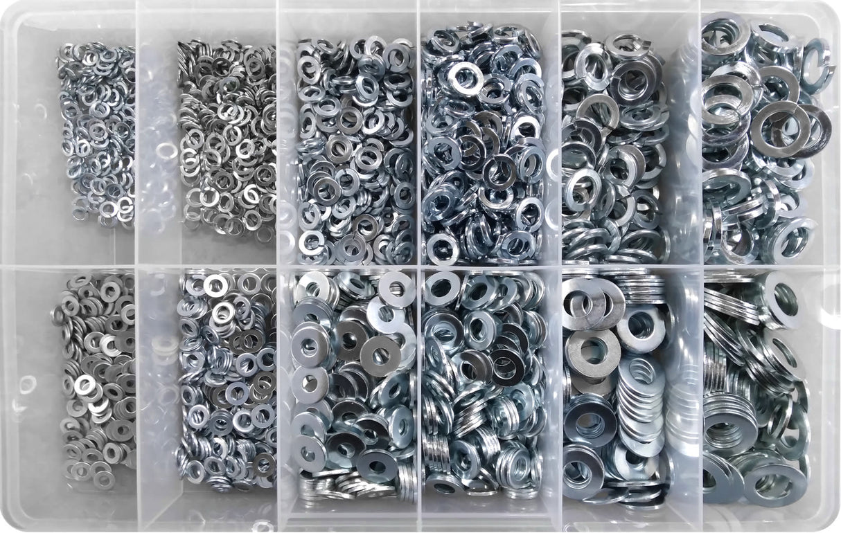 Class 8.8 Metric Washer Assortment Kit 2000 piece