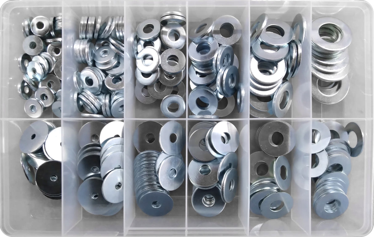 Fender & Heavy Duty Washer Assortment Kit 330 piece