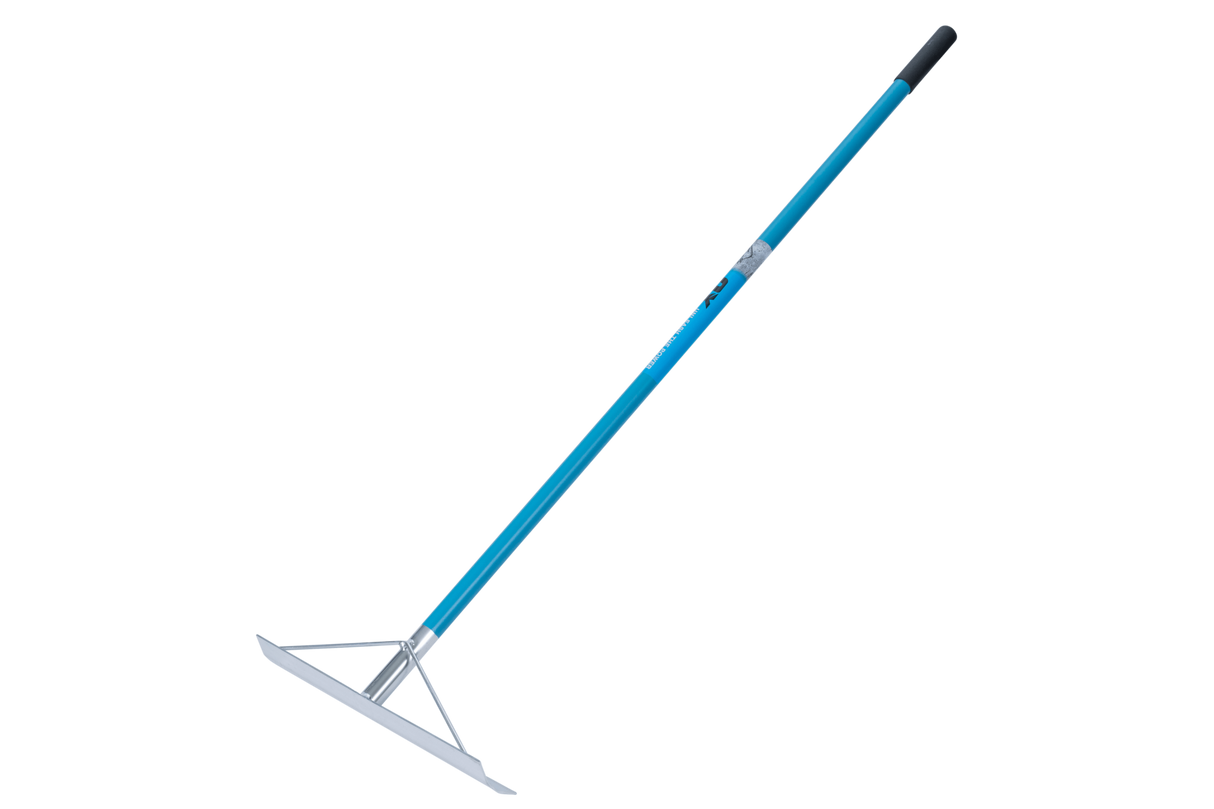 OX Aluminium Concrete Rake No Hook 1500mm