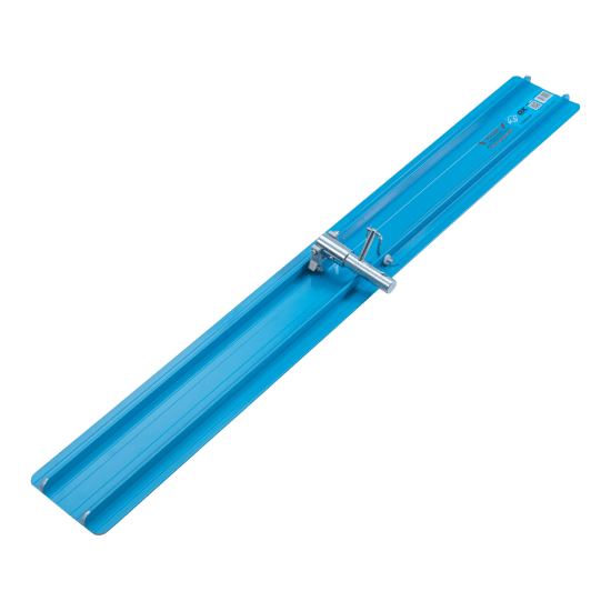 Heavy-duty 1200mm OX Aluminium Bullfloat designed for smooth concrete finishing with extruded ribs and easy-clean powder coating.