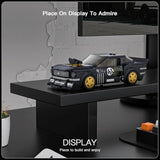 Building Model Kit - Mould King 1965 MUSTANG CAR + SHOWCASE