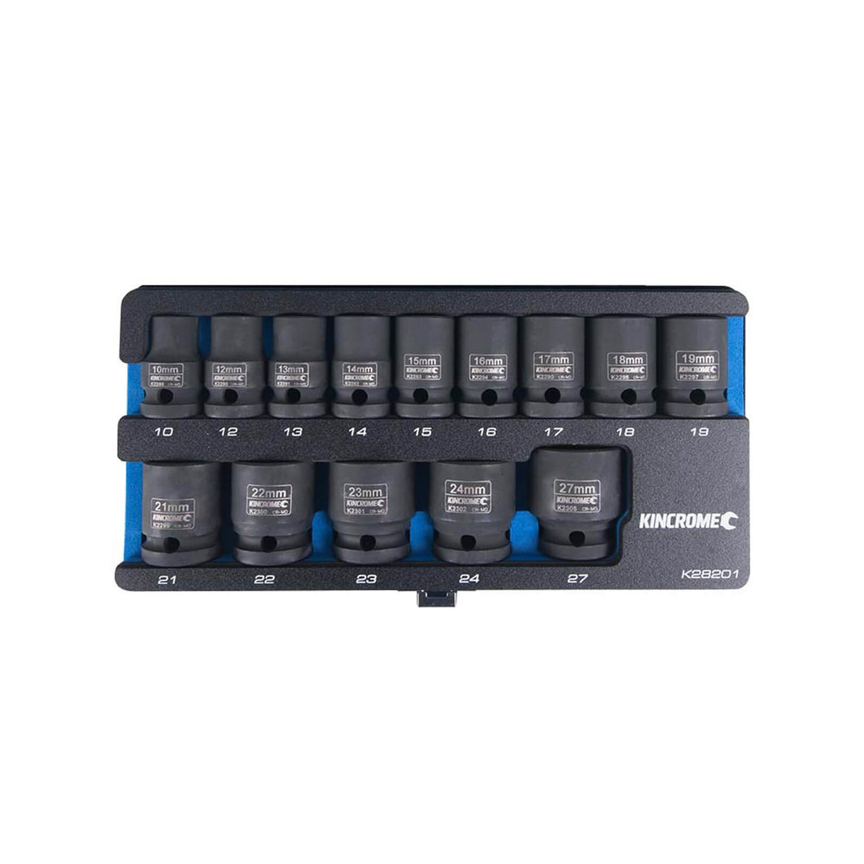 Kincrome 14 Piece Impact Socket Set - Metric 1/2" Drive