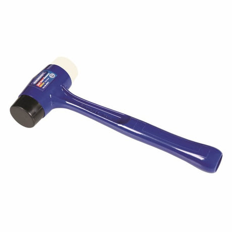 Kincrome Soft Face Hammer with polythene and nylon heads, 50mm, lightweight aluminum handle for precision metalwork.