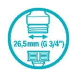 Gardena Tap Connector 26.5mm (Each)