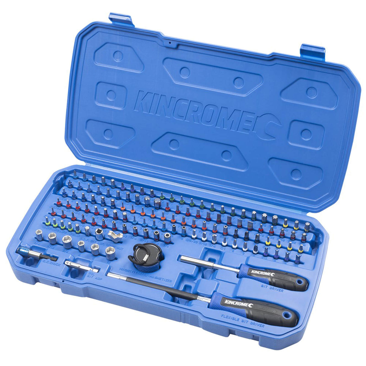 Kincrome 128 Piece TorqueMaster Bit & Driver Set