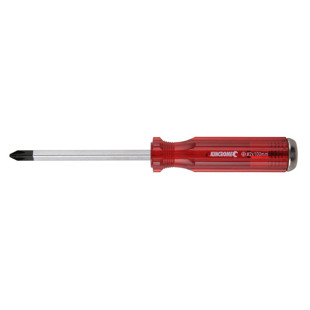 Kincrome Thru-Tang Screwdriver - Phillips No.2 x 100mm