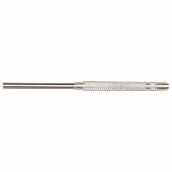 Kincrome 3mm Long Series Pin Punch with knurled grip, made from durable carbon alloy steel for precise pin alignment.