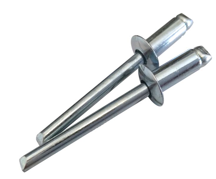 73SS 5-6 Steel Truss (Dome) Head Rivet (500 Pack)
