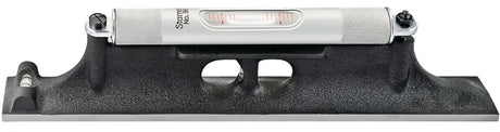 Starrett Machinist Level 98-12-300mm with precision graduated vials and durable brass housing for accurate leveling tasks.