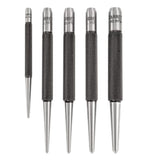 Starrett 5 Piece Centre Punch Set - Round Shank