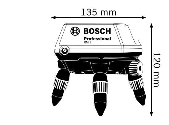 Bosch Rotating Mount for GCL 2-50 CG (Each)