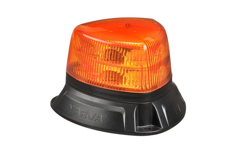 Aerotech Short Amber LED Strobe Flange