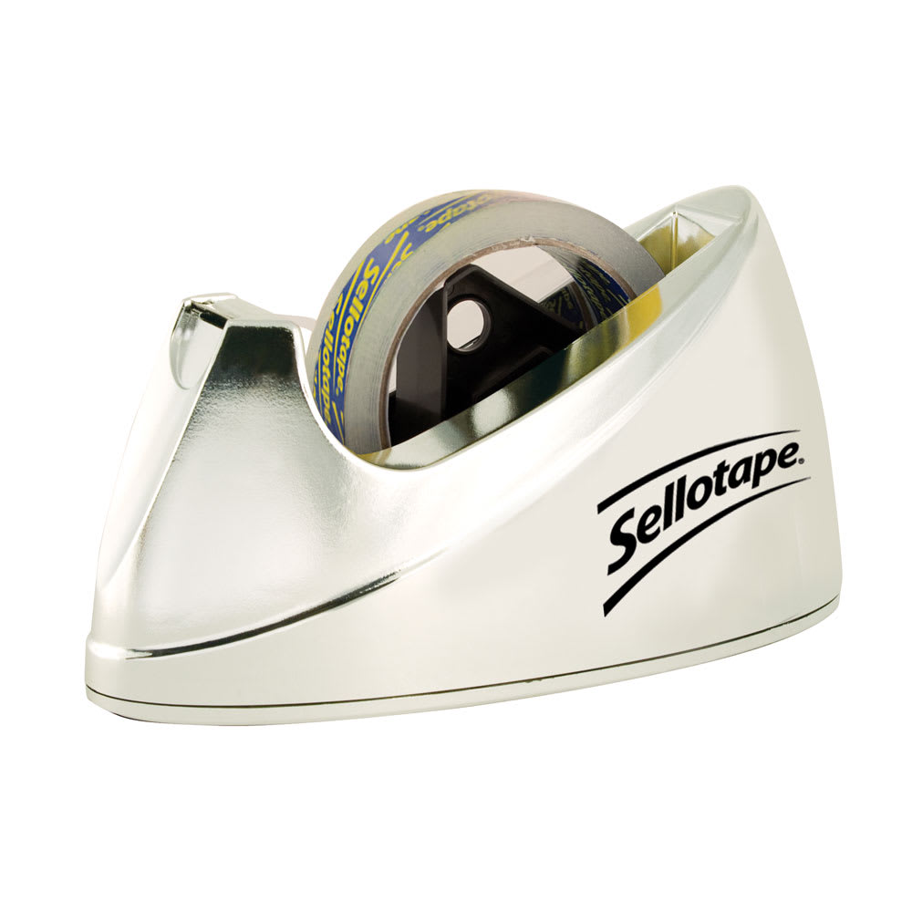 Sellotape Chrome Dispenser (Each)