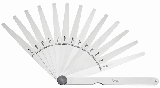 Starrett Thickness Gauge - Long Metric 173MCT (Each)