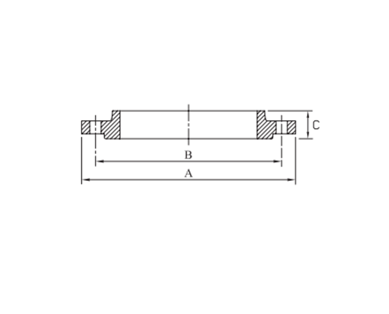 Slip-on Stainless Steel 316 Pipe Flange ANSI 150-100mm (Each)