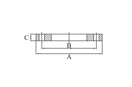 Slip-on Stainless Steel 316 Pipe Flange Table E-100mm (Each)