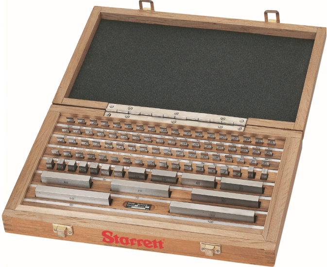 Precision-engineered 88-piece metric gauge block set made of high-grade steel for accurate measurements and seamless stacking.