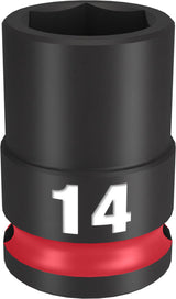 Milwaukee Shockwave Impact Duty Socket 3/8" Drive 14mm
