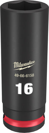 Milwaukee Shockwave Deep Impact Duty Socket 3/8"Dr 16mm