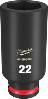 Milwaukee Shockwave Deep Impact Duty Socket 3/8"Dr 22mm