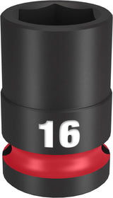 Milwaukee Shockwave Impact Duty Socket 1/2" Drive 16mm