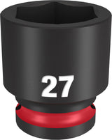 Milwaukee Shockwave Impact Duty Socket 1/2" Drive 27mm