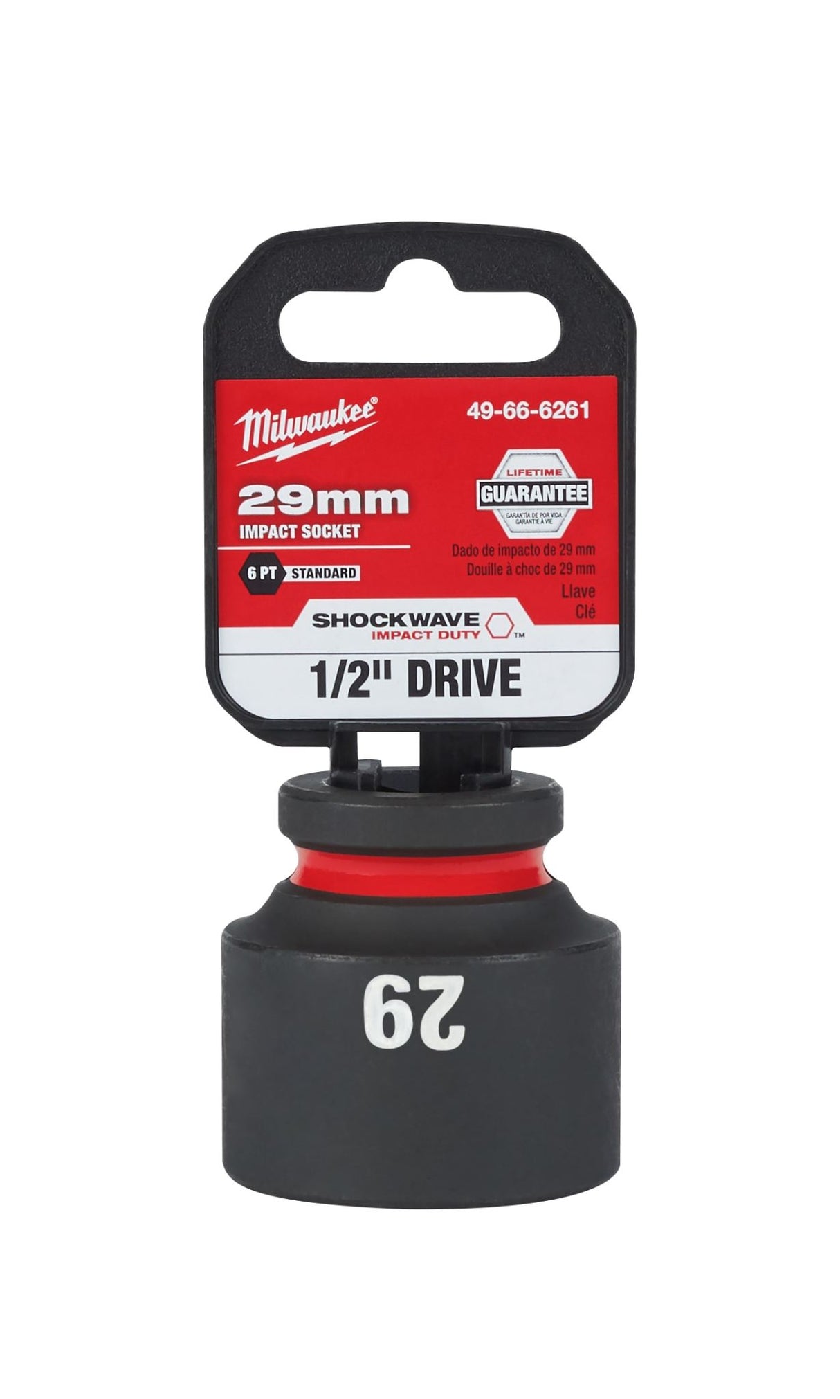Milwaukee Shockwave Impact Duty Socket 1/2" Drive 29mm