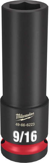 Milwaukee Shockwave Deep Impact Duty Socket 1/2"Dr 9/16"