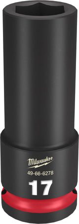 Milwaukee Shockwave Deep Impact Duty Socket 1/2"Dr 17mm