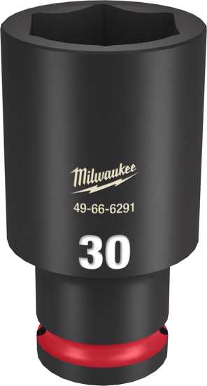 Milwaukee Shockwave Deep Impact Duty Socket 1/2"Dr-30mm (Each)