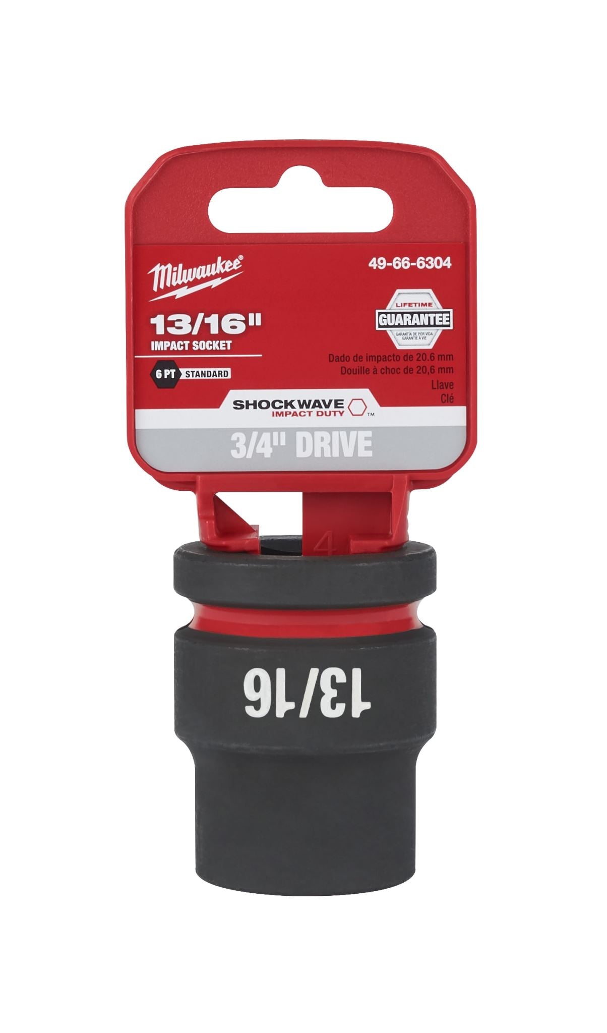 Milwaukee Shockwave Impact Duty Socket 3/4" Drive 13/16"