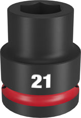 Milwaukee Shockwave Impact Duty Socket 3/4" Drive 21mm