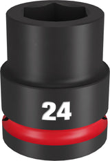Milwaukee Shockwave Impact Duty Socket 3/4" Drive 24mm