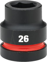 Milwaukee Shockwave Impact Duty Socket 1" Drive 26mm